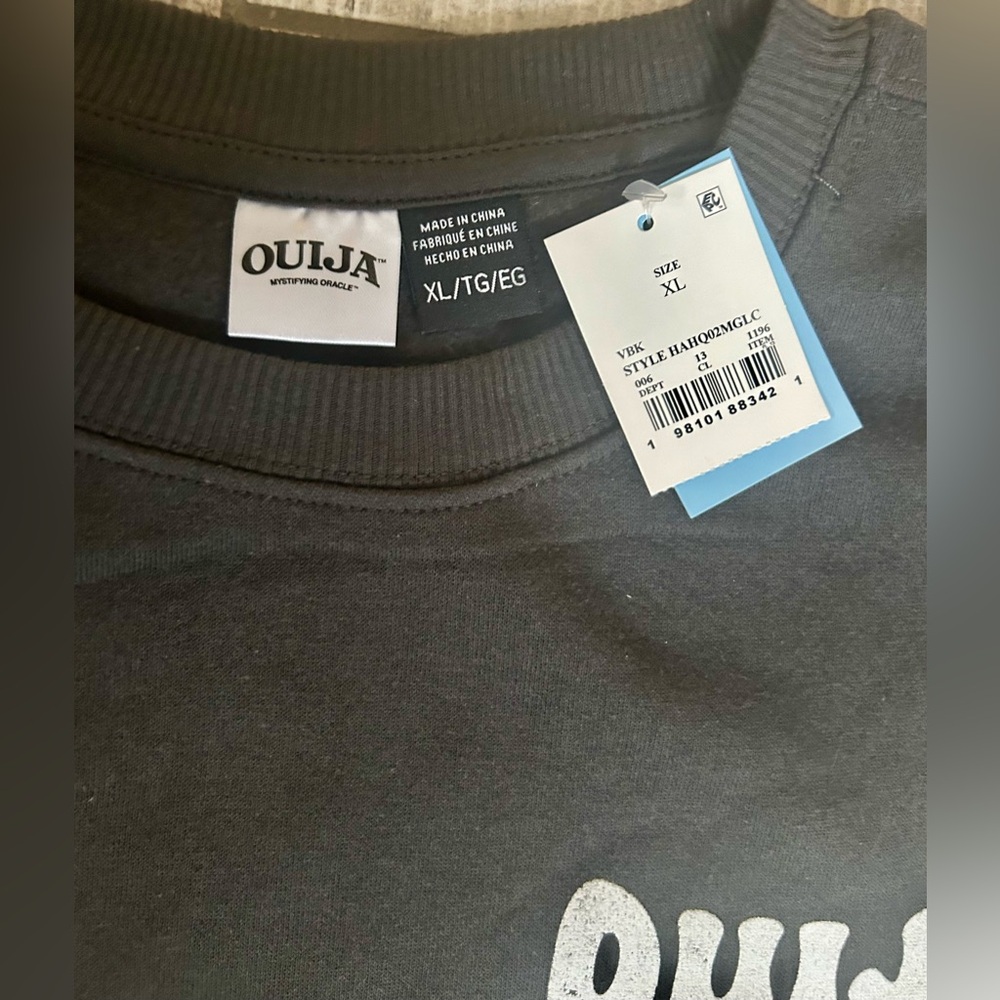 Dark Gray Quija Sweater XL NWT - Picture 5 of 5